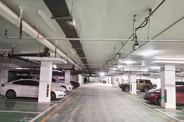  车库现场照明实现描述图